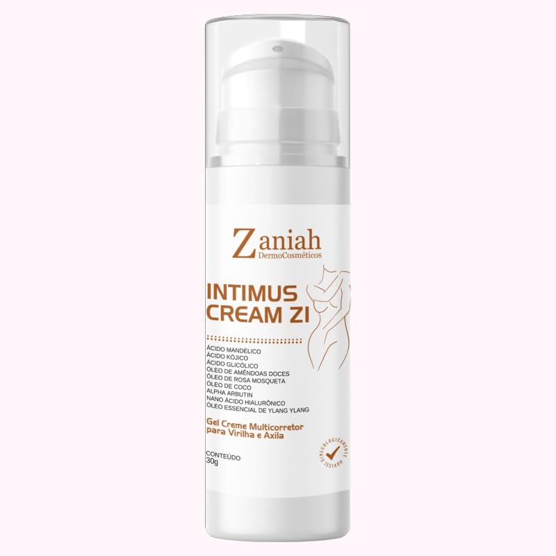 Creme Clareador de Virilha e Axila INTIMUS CREAM ZI Zaniah